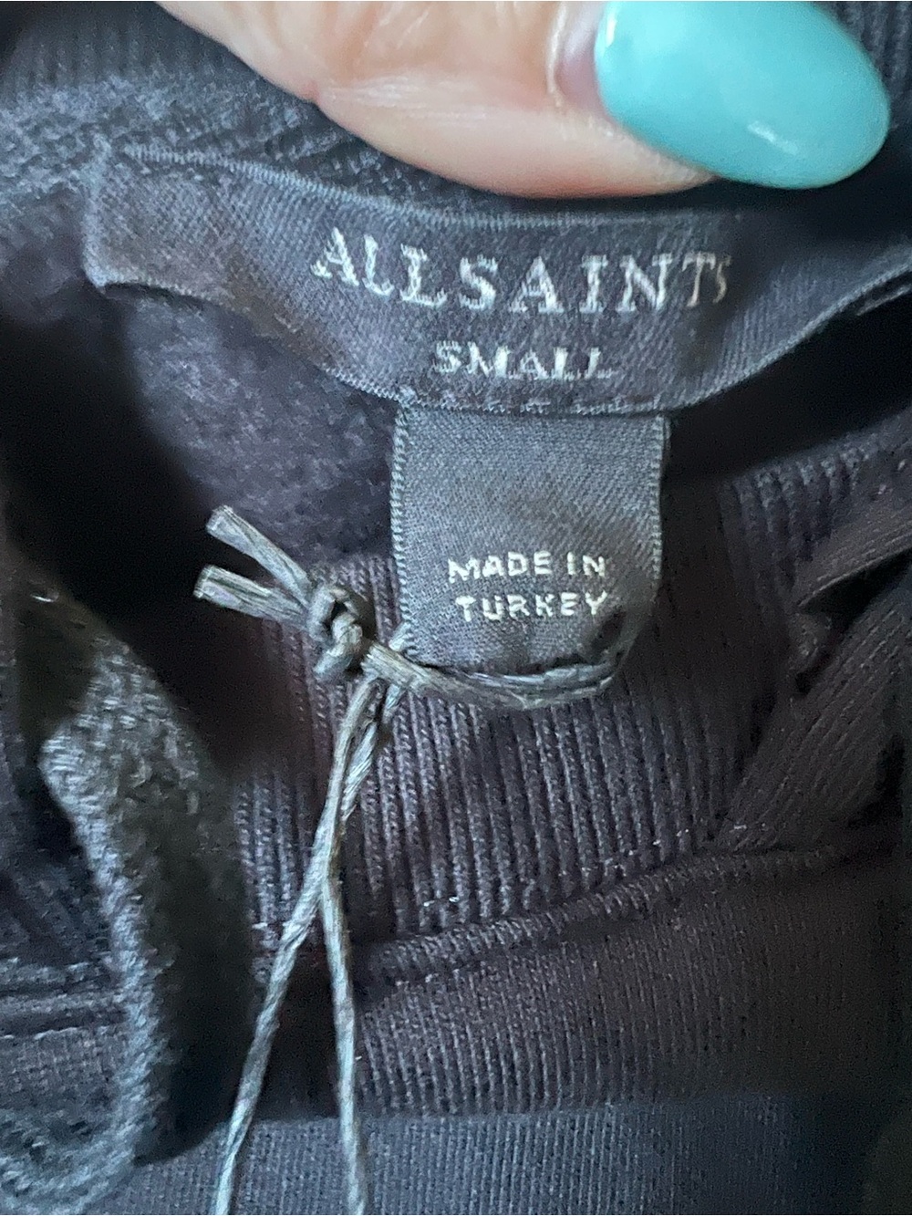 All Saints Black Hoodie - Picture 9 of 13